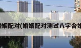 婚姻配对(婚姻配对测试八字合婚)