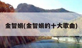 金智娟(金智娟的十大歌曲)