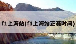 f1上海站(f1上海站正赛时间)