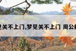梦见关不上门,梦见关不上门 周公解梦