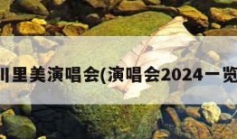 夏川里美演唱会(演唱会2024一览表)