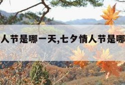 七夕情人节是哪一天,七夕情人节是哪一天送礼