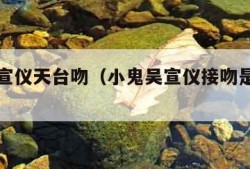 小鬼吴宣仪天台吻（小鬼吴宣仪接吻是怎么回事）