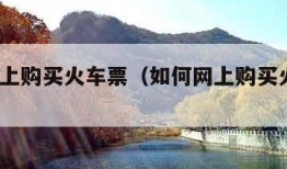 如何网上购买火车票（如何网上购买火车票?）