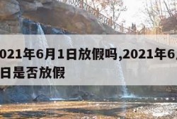 2021年6月1日放假吗,2021年6月1日是否放假