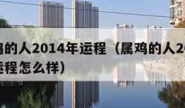 属鸡的人2014年运程（属鸡的人2014年运程怎么样）