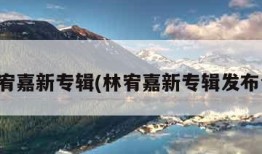 林宥嘉新专辑(林宥嘉新专辑发布会)
