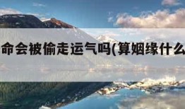 网上算命会被偷走运气吗(算姻缘什么时候出现)