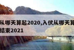 入伏从哪天算起2020,入伏从哪天算起到哪天结束2021