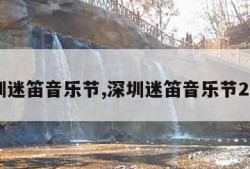 深圳迷笛音乐节,深圳迷笛音乐节2017