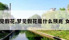 梦见假花,梦见假花是什么预兆 女性