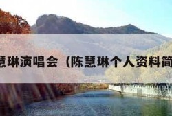 陈慧琳演唱会（陈慧琳个人资料简介）
