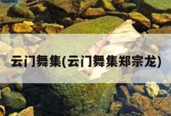 云门舞集(云门舞集郑宗龙)