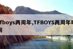 tfboys两周年,TFBOYS两周年时间