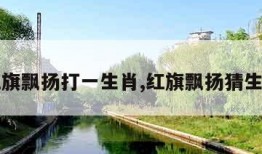 红旗飘扬打一生肖,红旗飘扬猜生肖