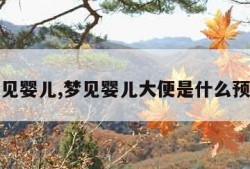 梦见婴儿,梦见婴儿大便是什么预兆