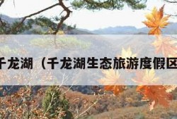 千龙湖（千龙湖生态旅游度假区）