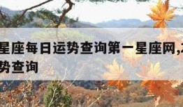 腾讯星座每日运势查询第一星座网,2024年运势查询