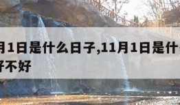 11月1日是什么日子,11月1日是什么日子好不好