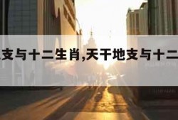 天干地支与十二生肖,天干地支与十二生肖的关系