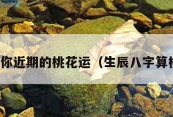 测试你近期的桃花运（生辰八字算桃花）