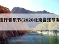 北京流行音乐节(2020北京音乐节有哪些)