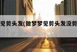 做梦梦见剪头发(做梦梦见剪头发没剪好怎么回事)