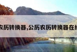 公历农历转换器,公历农历转换器在线查询
