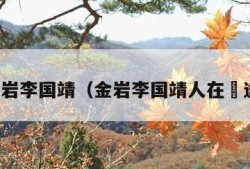 金岩李国靖（金岩李国靖人在囧途）