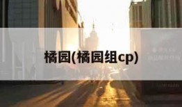 橘园(橘园组cp)