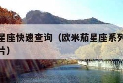 日月升星座快速查询（欧米茄星座系列男表价格及图片）