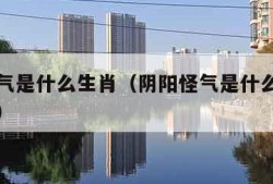 阴阳怪气是什么生肖（阴阳怪气是什么生肖正确答案）