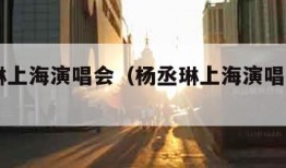 杨丞琳上海演唱会（杨丞琳上海演唱会2023）