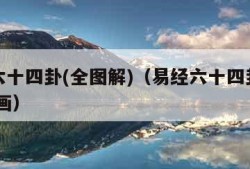 易经六十四卦(全图解)（易经六十四卦全图解 图画）